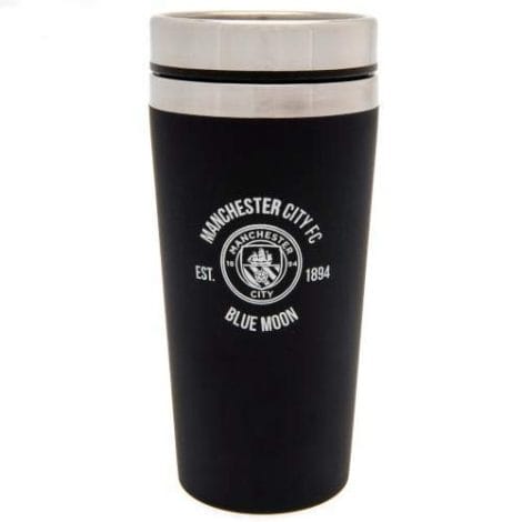 Official Manchester City F.C. Executive Travel Mug – Genuine Keepsake for On-the-Go in British English