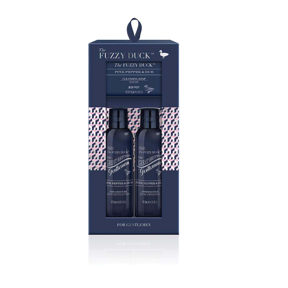 Baylis & Harding Fuzzy Duck Men's Pink Pepper & Oud Grooming Trio