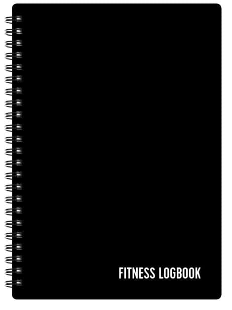 Exercise Journal – Monitor 150 Training Sessions – Sturdy Pages, Resilient Cover – A5 – Continuous Workout Agenda, Organizer Record – Monitor Weight Reduction, Muscle Development, Fitness Center Exercise, Bodybuilding Advancement (Black)