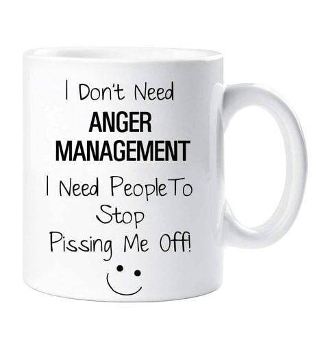 I Need Help Controlling My Frustration Mug – Witty Ceramic Present, Perfect for a Laugh or Gift.