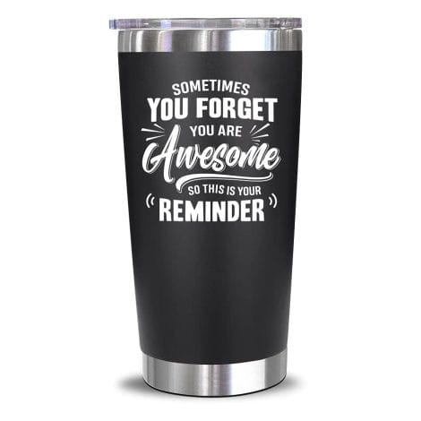 Christmas Presents For Men, Mates – Motivational Presents For Men, Father, Spouse, Gent – Gratitude Gifts, Recognition Gifts, Men’s Grad Gifts – 20oz Flasks.