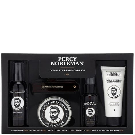 Percy Nobleman Ultimate beard maintenance set provides a comprehensive range of products for complete facial hair grooming.