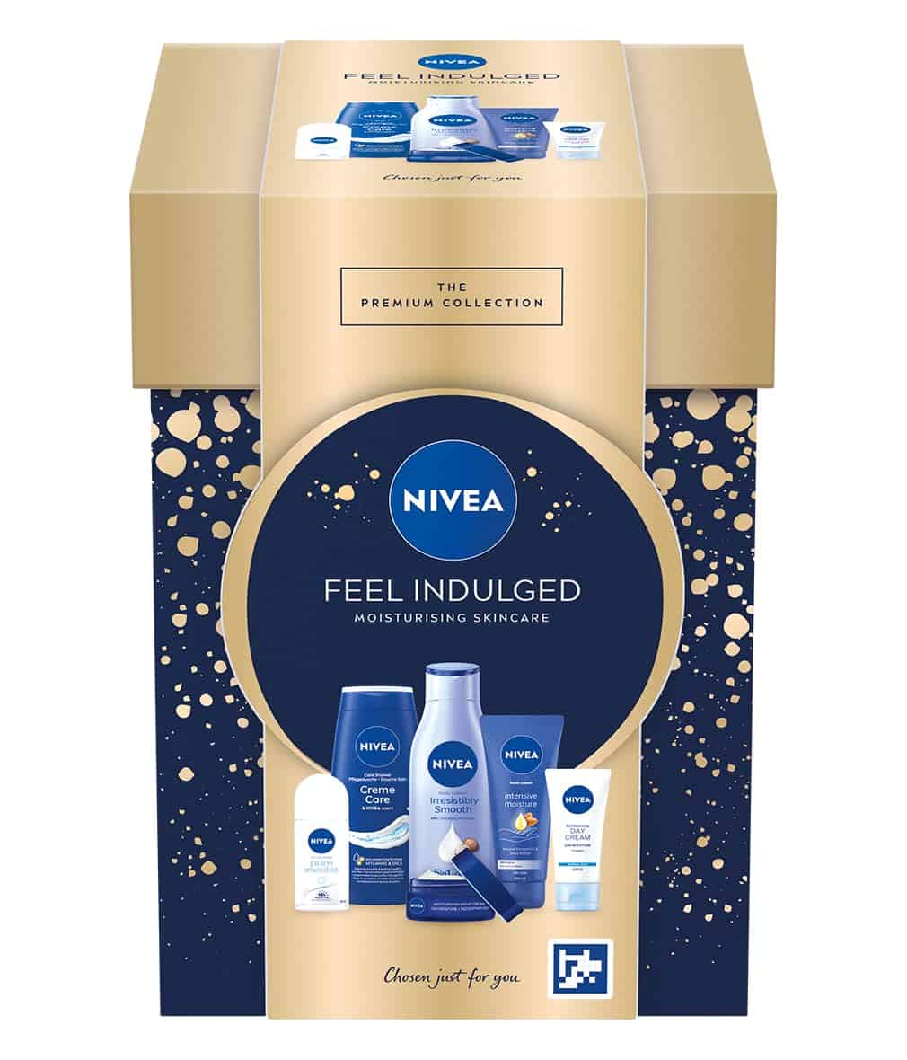 NIVEA Feel Indulged Moisturising Skincare Gift Set, Women's Gift Set Includes Shower Cream, Hand Cream, Body Lotion, Day Cream, Night Cream, Anti-Perspirant