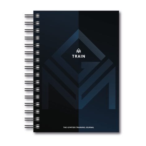 GYMTIER Exercise Training Notebook – A5 Fitness Log Book – 200 Pages Monitor your workouts – Strength Tracker – Achieve Body Weight Objectives.