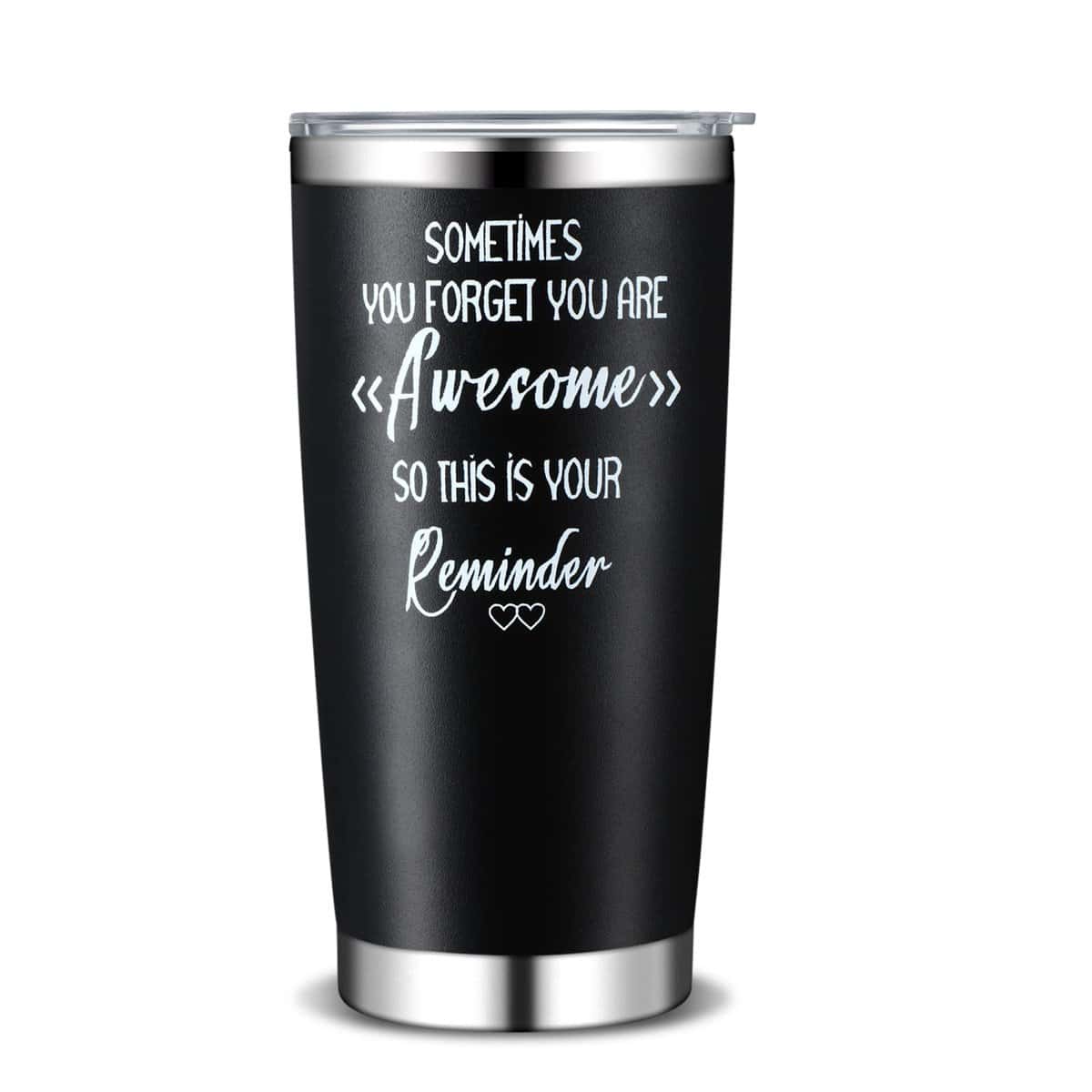 Thank You Gifts Inspirational Gifts for Men Women Awesome Travel Tumbler with Sayings Appreciation Congratulations Gift Funny Birthday Wine Tumbler for Coworker Employee Nurse Teacher Friend, 20 oz