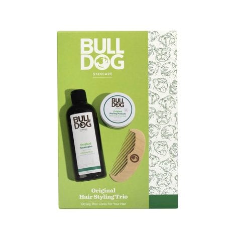 BULLDOG SKINCARE – Men’s Hair Styling Trio Giftset Kit is an ideal Christmas present.