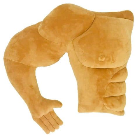 VACHICHI Muscular Arm Body Pillow for Boyfriend or Husband, Funny Gift for Christmas, Mother’s Day, Birthday.