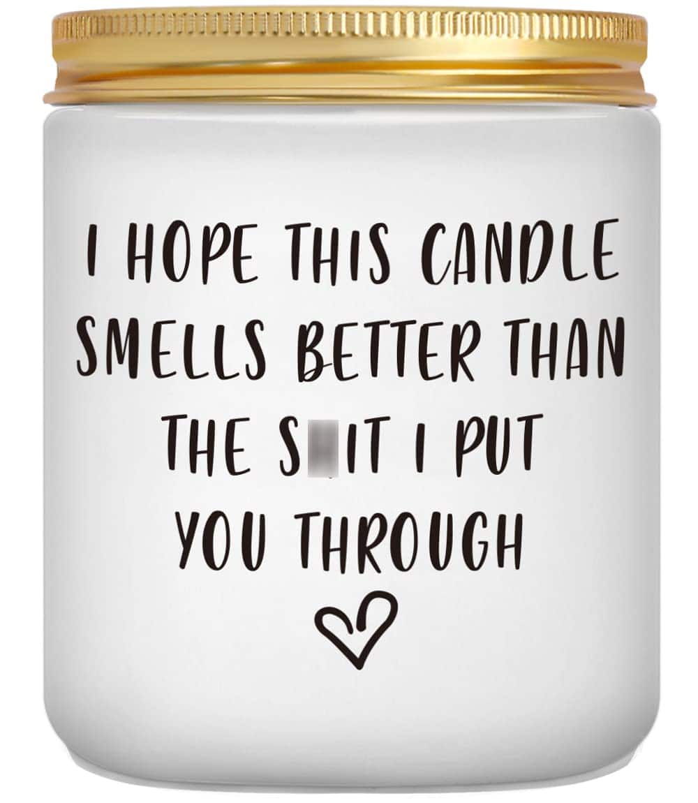 Scented Candles - I'm Sorry Gifts for Mum, Her, Him - Funny Apology, Valentine's Day, Mother's Day, Birthday Gifts for Mum, Dad, Women, Men, Grandma, Wife, Husband, Girlfriend, Boyfriend, Friends, Bff