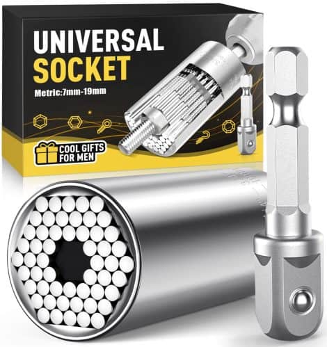 Hinshark Men’s Presents, Multi-purpose Socket Wrench Tool Set Ideal for Father’s Day, Birthdays, Christmas, and Stocking Stuffers.