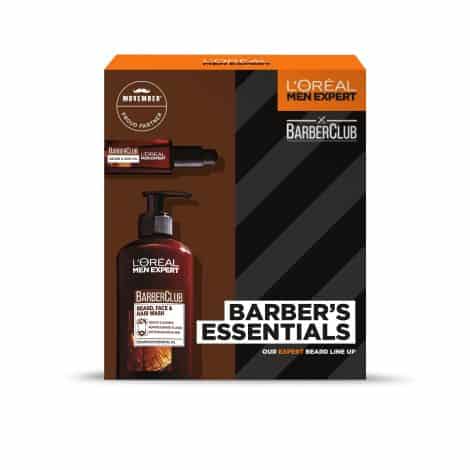 L’Oreal Men Expert – Barber’s Must-Have Grooming Combination, Beard Oil & Beard Wash, Ideal Gift Set for Gentlemen.