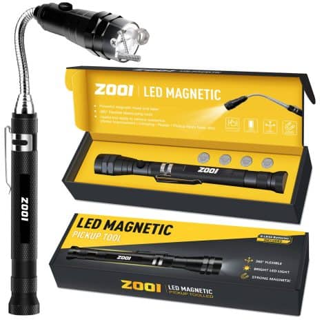 ZOOI Presents for Gentlemen, Stuffing Enhancements for Gentlemen, Clandestine Kris Kringle Gifts for Gentlemen, Festive Gifts for Him, Presents for Men’s Fathers, Gifts for Male Birthdays, Technological Tools for Men with Extendable Magnet and Illumination.