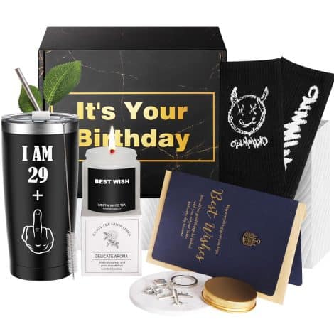 Resogenix 30th Birthday Gifts for Men  Humorous Birthday Hampers for Fathers from Sons or Daughters, Personalized Presents for 30-Year-Old Males, Including Stepfathers and Husbands.