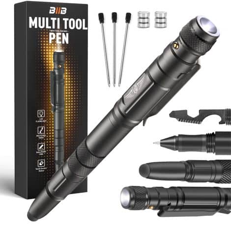 Present ideas for males, technological devices for males, BIIB versatile pen with multiple tools, presents for fathers, hand tools for males, presents for men with abundant possessions, festive surprises for males.