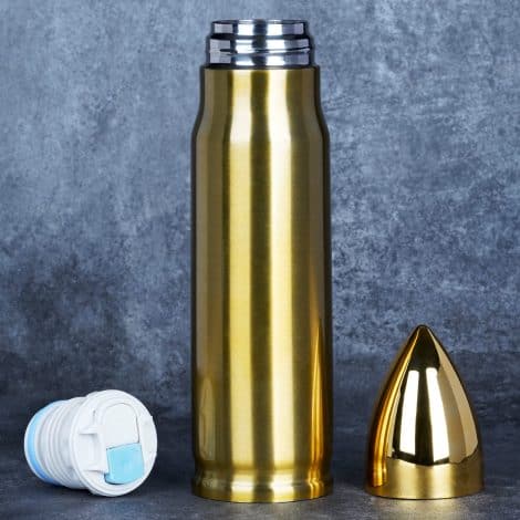 GROGIFE British gifts for males including a cool water flask, suitable for Christmas or secret Santa presents.