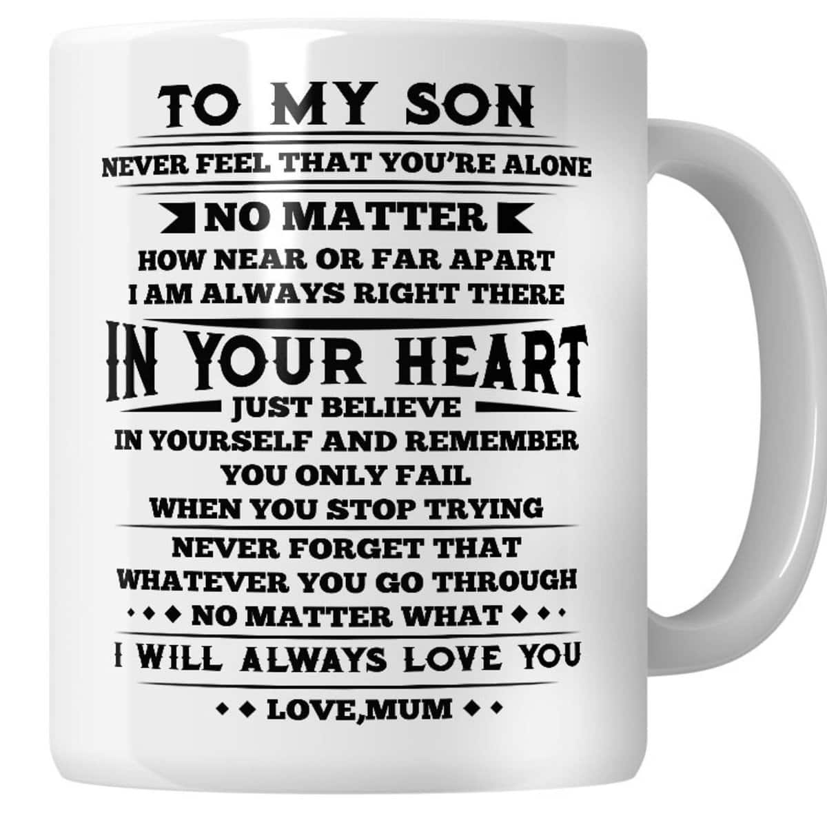 WG -Son Gifts, Son Gifts from Dad, Son Gift from Mum, Son Gifts Birthday