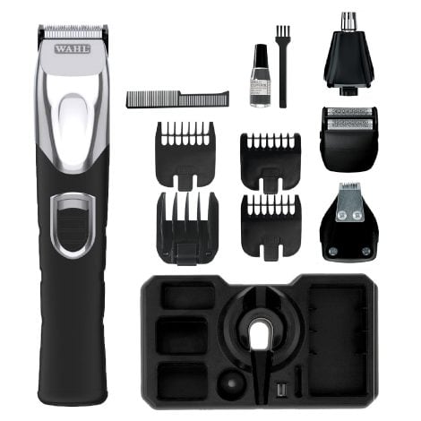 Wahl Dad’s Day Present, Male Haircut Tool, Dad’s Beard and Stubble Trimmer, Men’s Ear and Nose Trimmer Kit.