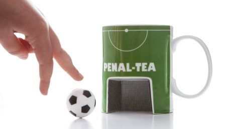 Boxer Gifts MU3054 PenalTea Mug, a quirky football-themed novelty mug made from ceramic materials.