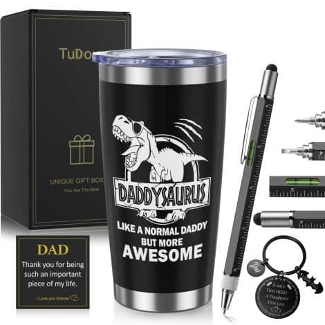 TuDou Dad Gifts for Daughter Son Kids, Dad’s Birthday and Christmas Presents, Ideal for Husband, Grandad, New Dad. Top Dad Gifts.