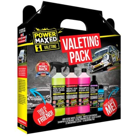 Power Maxed Car Valeting Bundle – Car Maintenance Present Perfect for Christmas, Birthday, Anniversary For Him and Her.