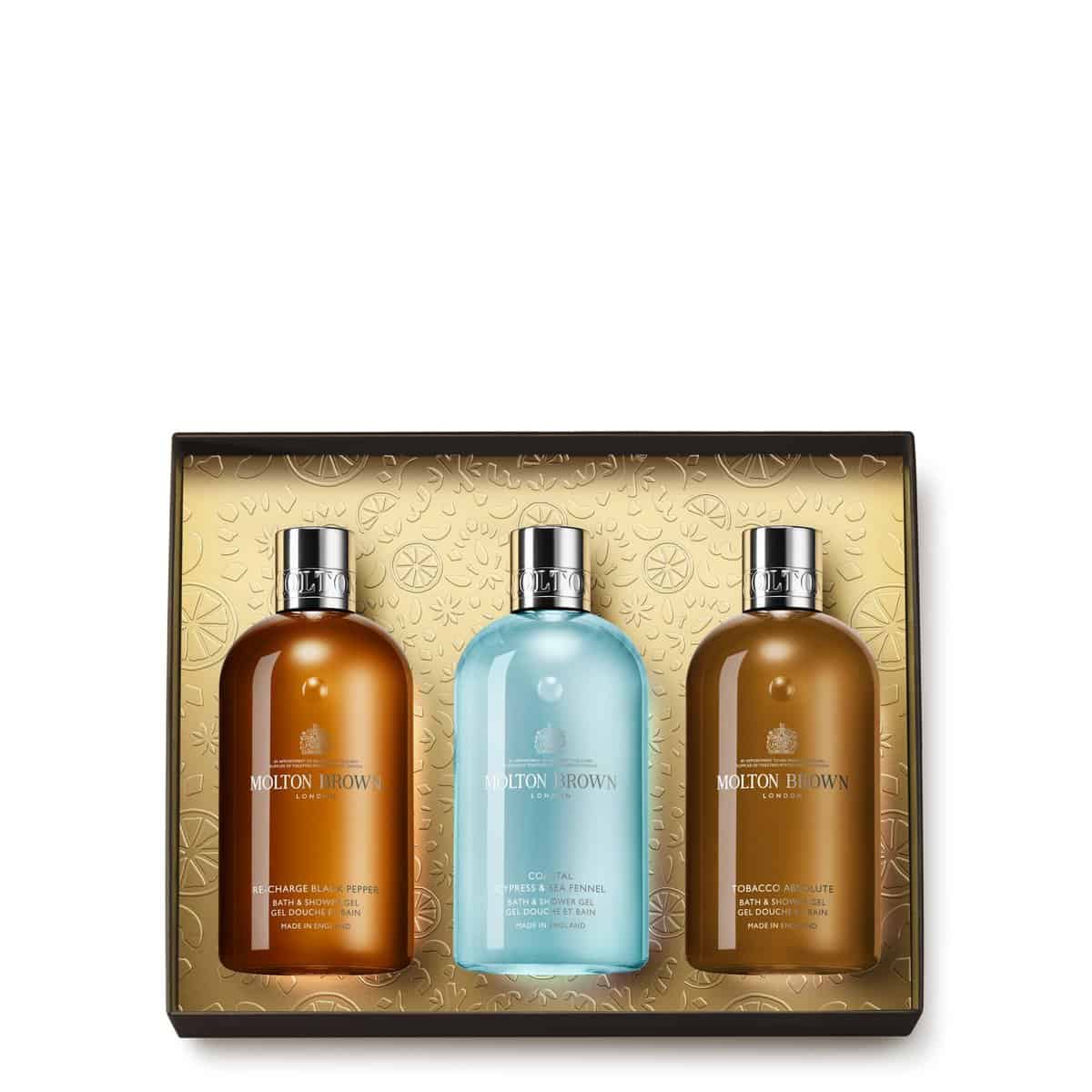 Molton Brown Woody & Aromatic Bath & Shower Gel Body Care Gift Set