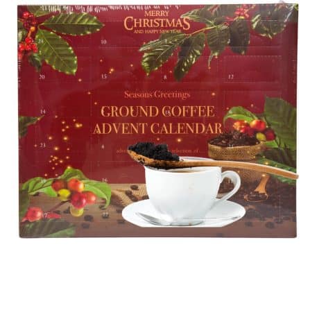 Deluxe Coffee Advent Calendar 2023 | 24 Days to Christmas With a Variety of Ground Coffee Flavors | Coffee Enthusiasts’ Gift | Suitable for Adults of All Genders | Ground Coffee Countdown to Christmas