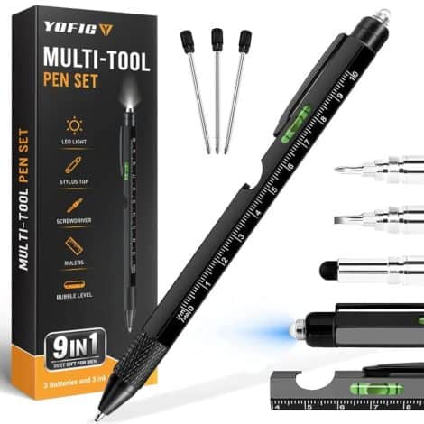 Gifts for males, Presents for the Yuletide, 9-in-1 Tool Pen Plus, Small Surprises, Mysterious Kris-Kringle, Fatherly Gifts, Gifts for Well-provided Men.