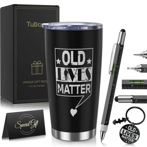 TuDou Presents for Gentlemen, Father, Grandfather, 50th, 60th, 70th Birthday Gifts for Elderly Men, Retirement Gifts, Festive Surprises.