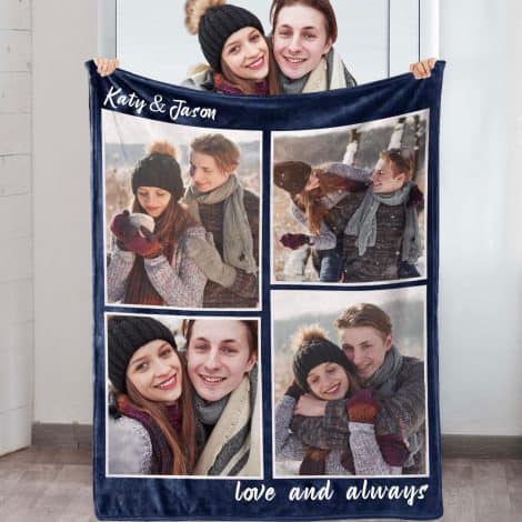 NurseryBlankets – Personalised Custom Blanket with Photo, a romantic gift for birthdays, anniversaries, and Valentine’s Day.