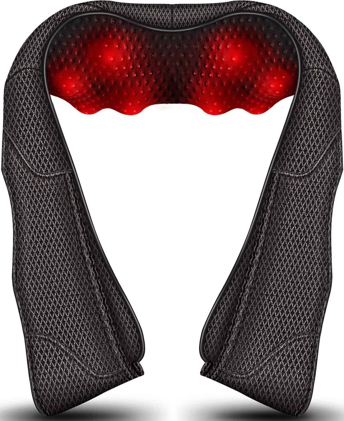 Back Massager with Heat, Neck Massager Gifts for Men,Women, Dad, Mom, Shiatsu Massage Pillow for Shoulders, Lower Back, Calf, Legs, Shoulder Massager Present for Husband,Wife (Brown)