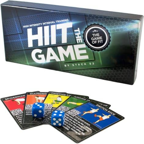 Stack 52 HIIT Interval Workout Game: Created by a Military Fitness Specialist. Comes with Video Guides. Bodyweight Moves, No Gear Required. Enjoyable and Inspiring Fitness Regimen.