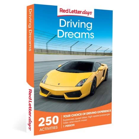 Red Letter Days Driving Dreams Gift Voucher – 250 exciting encounters on the road.