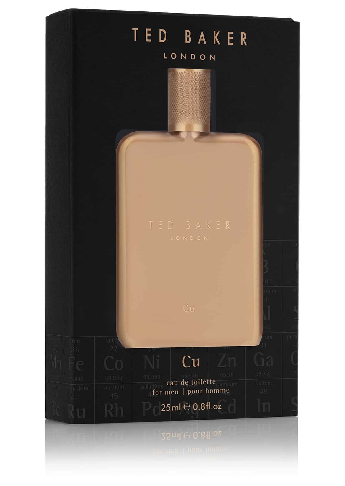 Ted Baker Tonics - Cu (Copper) - Men's 25ml Travel Tonics Gift - Eau de Toilette