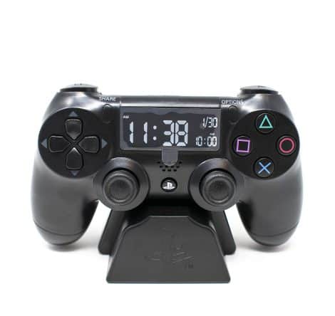 Paladone Playstation Controller Alarm Clock, Officially Sanctioned Goods, Dismantlement Plastic, Ebony