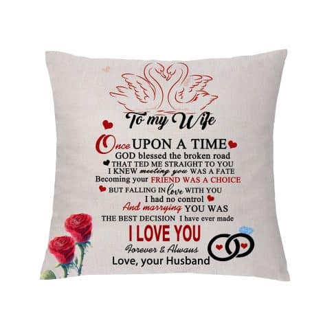 Aligarian Love Pillowcases, Cushion Cover couples’ set, make the perfect romantic wedding, anniversary, Valentine’s, or birthday gift.