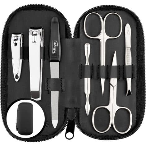 marQus Solingen Germany Manicure Sets for Ladies & Gentlemen 7 Piece Set – High-Quality Nail Care Set – Perfect Present for any Event